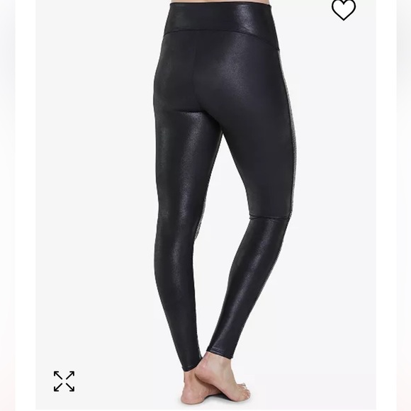 Black Spanx sequin leggings - Picture 2 of 4